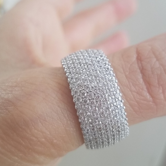 11mm men unisex Eternity Wedding band size 12